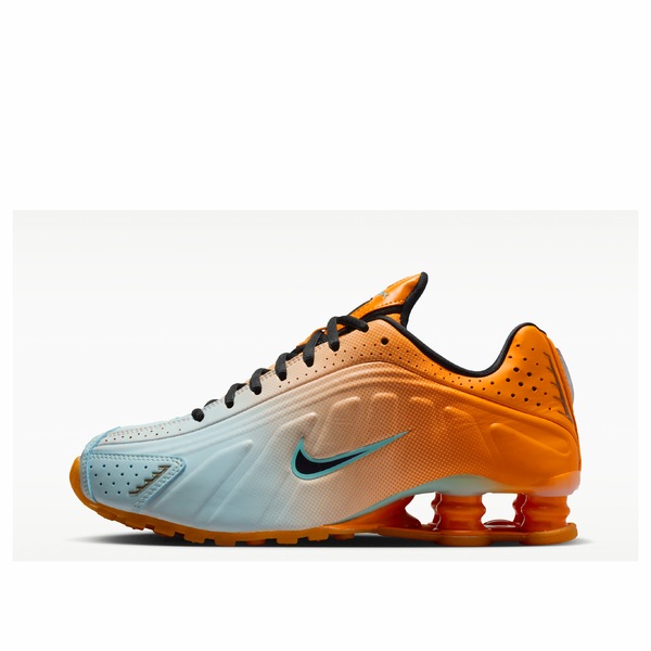 Nike ナイキ レディース スニーカー 【(WMNS) Nike Shox R4 'Vivid Orange Glacier Blue' IH2343-801】 サイズ US_8(25.0cm)|asty