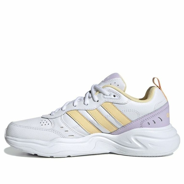 adidas アディダス レディース スニーカー 【(WMNS) adidas neo Strutter - White/Purple/Yellow FY4376】 サイズ US_5.5(22.5cm)|asty