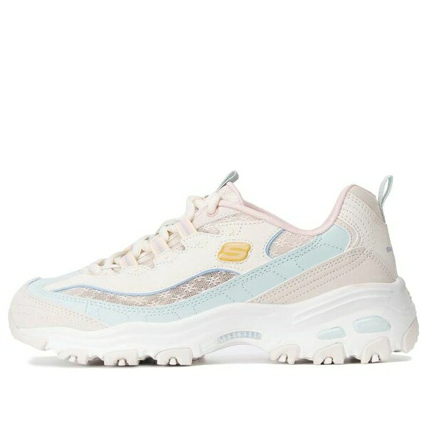 Skechers スケッチャーズ レディース スニーカー 【(WMNS) Skechers DLITES 1.0 'Beige' 896235-MLT】 サイズ US_7(24.0cm)|asty