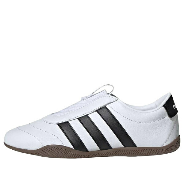adidas アディダス レディース スニーカー 【(WMNS) adidas Grand Court LO Slip-on 'White Black Gum' KI4659】 サイズ US_6.5(23.5cm)｜asty