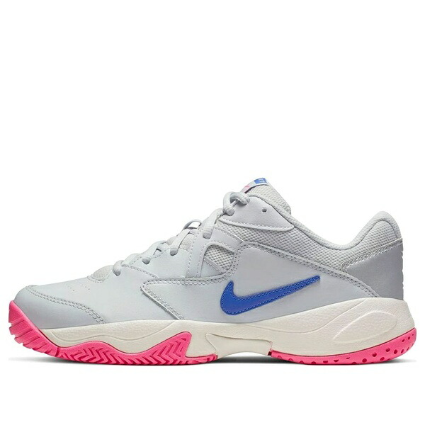 Nike ナイキ レディース スニーカー 【(WMNS) Nike Court Lite 2 'Pure Platinum Race Blue' AR8838-001】 サイズ US_7.5(24.5cm)｜asty