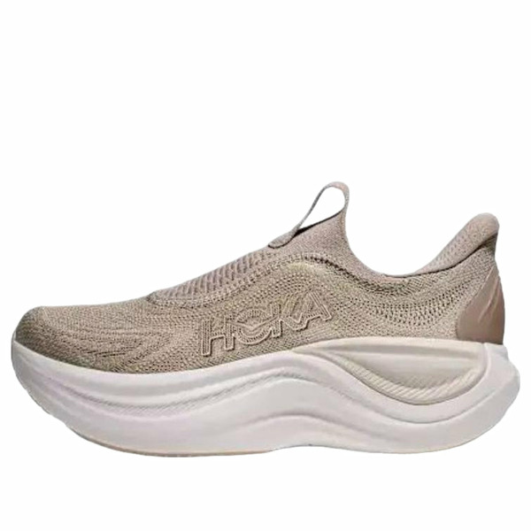 HOKA ONE ONE ホカオネオネ レディース スニーカー 【(WMNS) HOKA ONE ONE Skyward Laceless 'Putty White' 1168877-PYW】 サイズ US_6.5(23.5cm)｜asty