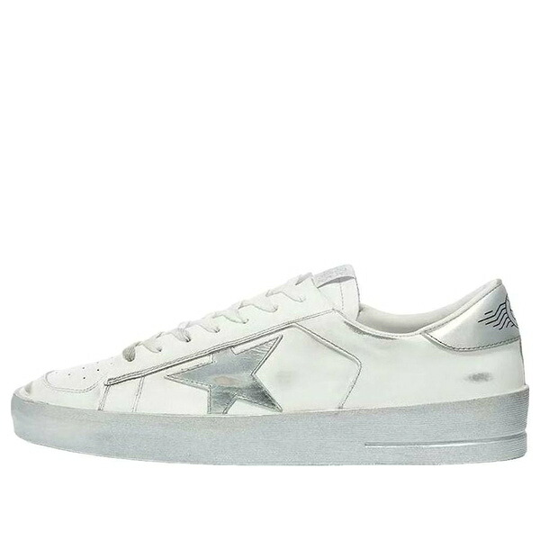 Golden Goose ゴールデングース レディース スニーカー 【(WMNS) Golden Goose Stardan 'White Silver-Tone' GWF00128-F002187-80185】 サイズ US_W_10|asty