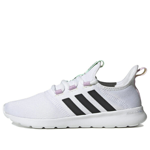 adidas アディダス レディース スニーカー 【(WMNS) adidas Neo Cloudfoam Pure 2.0 Shoes 'White Black Green' H03762】 サイズ US_6.5(23.5cm)|asty