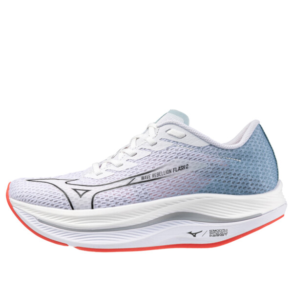 Mizuno ミズノ レディース スニーカー 【(WMNS) Mizuno Wave Rebellion Flash 2 'White Grey Mist' J1GD243521】 サイズ US_6.5(23.5cm)|asty