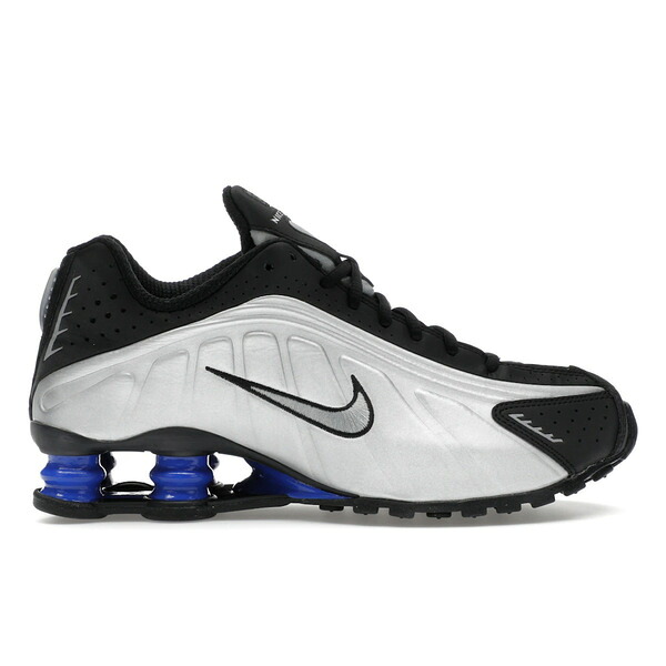 Nike ナイキ レディース スニーカー 【Nike Shox R4 Metallic Silver Black Racer Blue (Women's)】 サイズ US_W_12 Metallic Silver/Black/Racer Blue|asty