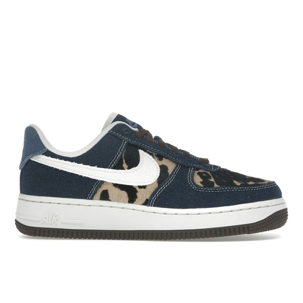 Nike ナイキ レディース スニーカー  【Nike Air Force 1 Low Cheetah Blue Denim (Women\u0027s)】  大きさ US_5(22.0糎) Blue Void/Sail/Baroque Brown
