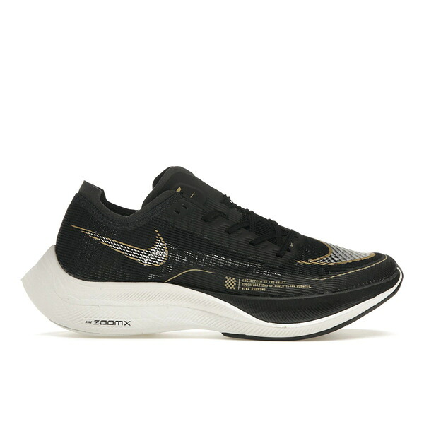 Nike ナイキ レディース スニーカー 【Nike ZoomX Vaporfly Next% 2 Black Metallic Gold Coin (Women's)】 サイズ US_9(26.0cm) Black/Metallic Gold Coin/White｜asty
