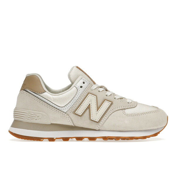New Balance ニュー平衡にする レディース スニーカー  【New Balance 574 Angora (Women\u0027s)】  大きさ US_5.5(22.5珊) Angora/Cream/Tan