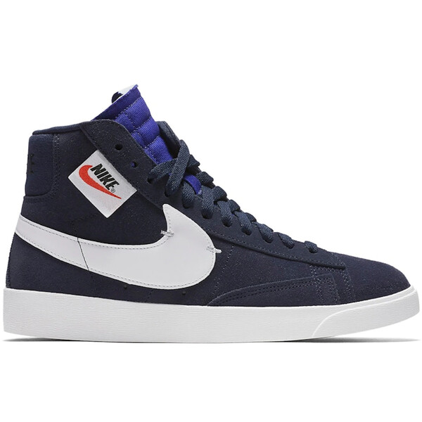 Nike ナイキ レディース スニーカー 【Nike Blazer Mid Rebel Blackened Blue (Women\'s)】 サイズ US_7(24.0cm) Blackened Blue/Summit White-Black｜asty