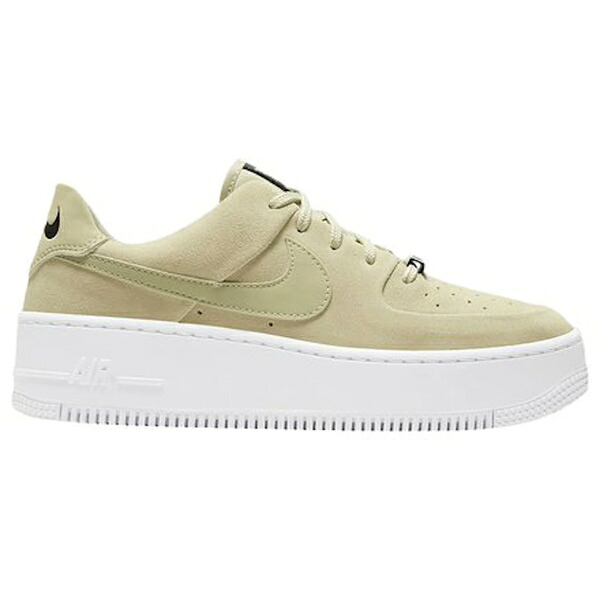 Nike ナイキ レディース スニーカー  【Nike Air Force 1 Sage Low Olive Aura (Women\u0027s)】  大きさ US_5(22.0糎) Olive Aura/White/Black/Olive Aura