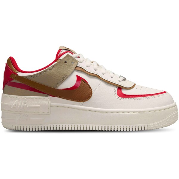 Nike ナイキ レディース スニーカー  【Nike Air Force 1 Low Shadow Phantom Fire Red Khaki (Women\u0027s)】  大きさ US_9(26.0糎) Phantom/Fire Red/Khaki/Light British Tan