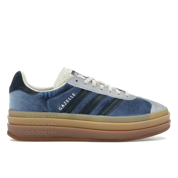 adidas アディダス レディース スニーカー  【adidas Gazelle Bold Preloved Ink Velvet (Women\u0027s)】  大きさ US_5(22.0糎) Preloved Ink/Aurora Ink/Wonder Blue