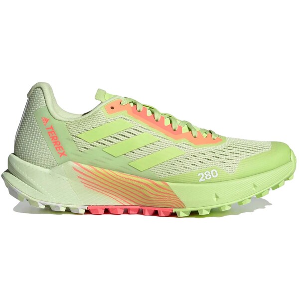 adidas アディダス レディース スニーカー 【adidas Terrex Agravic Flow 2 Almost Lime Turbo (Women's)】 サイズ US_8.5(25.5cm) Almost Lime/Pulse Lime/Turbo|asty