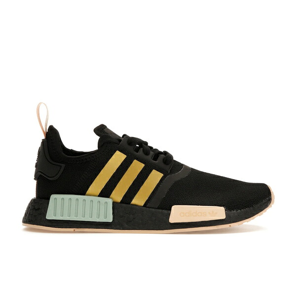 adidas アディダス レディース スニーカー  【adidas NMD R1 Black Gold Metallic Halo Amber (Women\u0027s)】  大きさ US_6(23.0糎) Core Black/Gold Metallic/Halo Amber