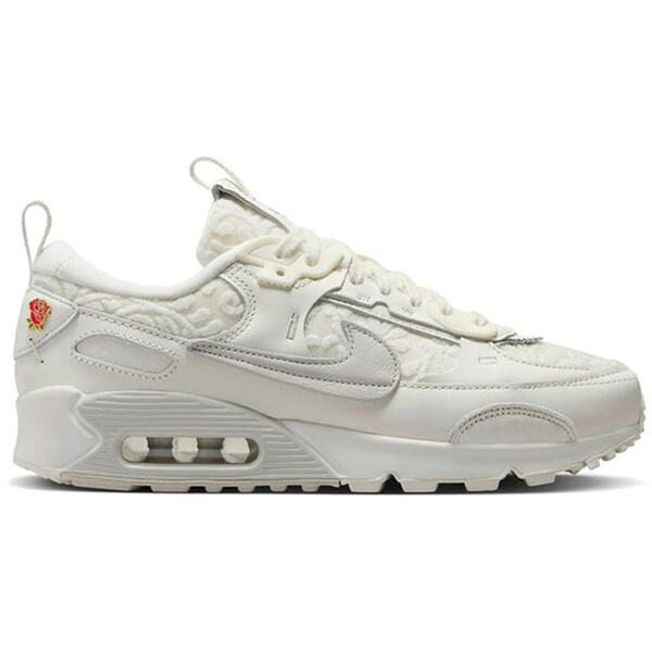 Nike ナイキ レディース スニーカー  【Nike Air Max 90 Futura Give Her Flowers (Women\u0027s)】  大きさ US_9(26.0珊) Sail/Light Bone/University Red/Chlorophyll/Medium Soft Pink