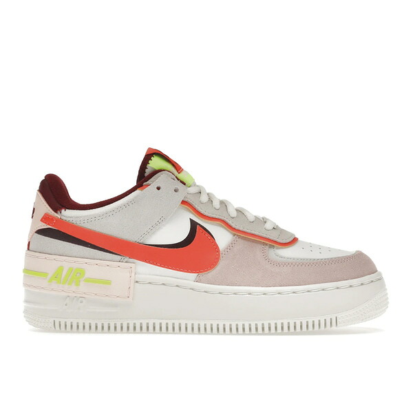 Nike ナイキ レディース スニーカー  【Nike Air Force 1 Low Shadow Orange Pearl (Women\u0027s)】  大きさ US_5.5(22.5糎) Team Red/Orange-Orange Pearl-Volt