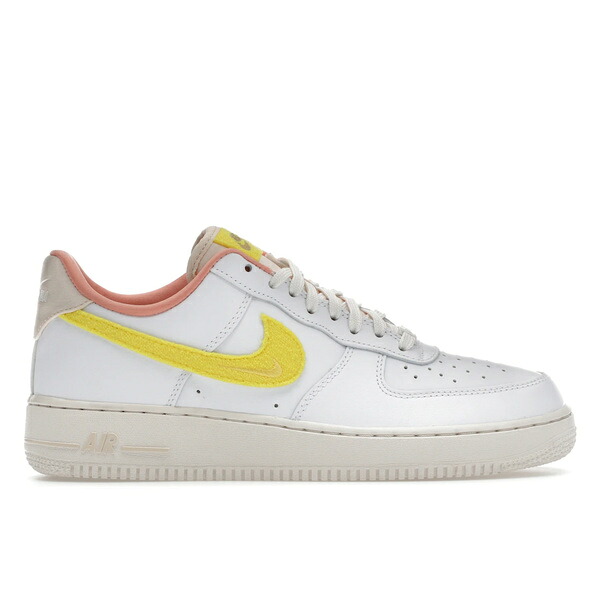 Nike ナイキ レディース スニーカー 【Nike Air Force 1 Low '07 LX Mini Mama (Women's)】 サイズ US_W_12 White/Phantom/Pearl White/Yellow Strike｜asty