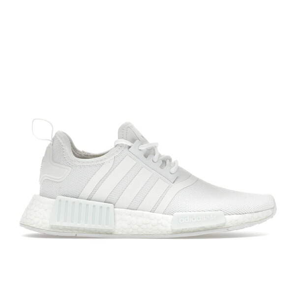 adidas アディダス レディース スニーカー 【adidas NMD R1 Primeblue Cloud White (Women's)】 サイズ US_5(22.0cm) Cloud White/Cloud White/Silver Metallic｜asty 26,520円