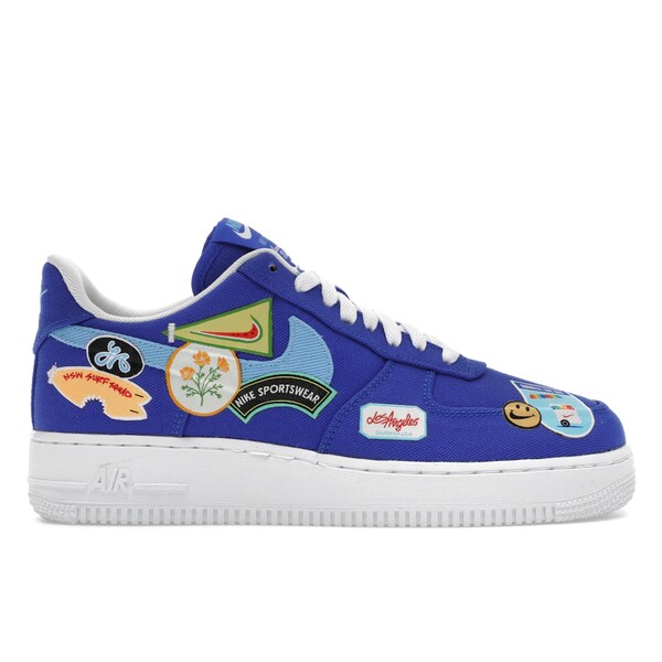 Nike ナイキ レディース スニーカー  【Nike Air Force 1 Low \u002707 PRM Los Angeles Patched Up (Women\u0027s)】  大きさ US_W_10 Racer Blue/University Blue/White