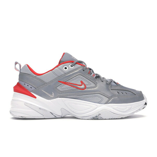 Nike ナイキ レディース スニーカー 【Nike M2K Tekno Metallic Silver Marbled (Women's)】 サイズ US_9(26.0cm) Metallic Silver/Metallic Silver-White|asty