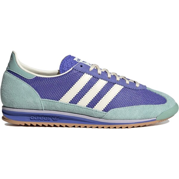 adidas アディダス レディース スニーカー  【adidas SL72 Semi Cobalt Blue Hazy Green (Women\u0027s)】  大きさ US_7.5(24.5糎) Semi Cobalt Blue/Cream White/Hazy Green