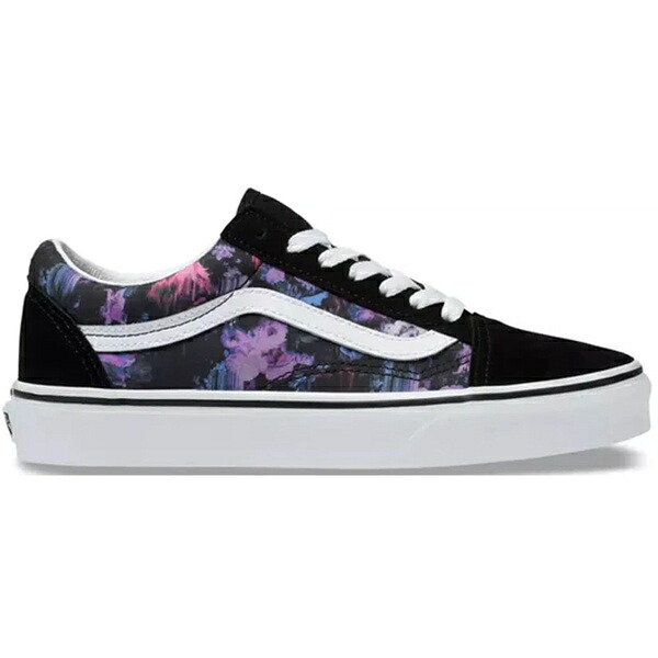 Vans バンズ レディース スニーカー 【Vans Old Skool Warped Floral (Women's)】 サイズ US_9.5(26.5cm) Black/True White｜asty