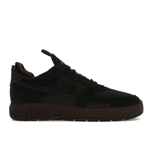 Nike ナイキ レディース スニーカー  【Nike Air Force 1 Wild Low Black Velvet Brown (Women\u0027s)】  大きさ US_W_10 Black/Black/Velvet Brown/Cedar/Campfire Orange