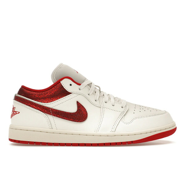 Jordan ジョーダン レディース スニーカー  【Jordan 1 Low Ruby (Women\u0027s)】  大きさ US_9(26.0糎) Sail/Varsity Red/Team Red