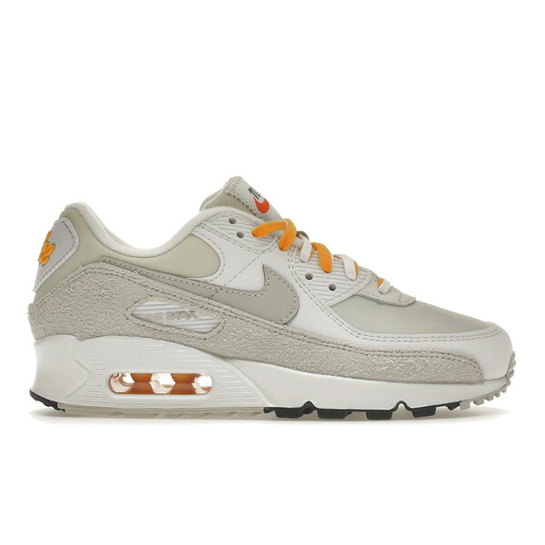Nike ナイキ レディース スニーカー 【Nike Air Max 90 Light Bone University Gold (Women's)】 サイズ US_5(22.0cm) White/Light Bone-University Gold-Sail｜asty