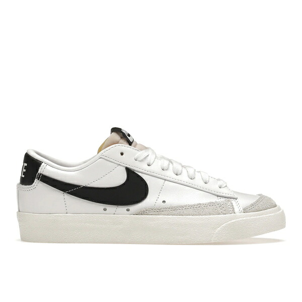 Nike ナイキ レディース スニーカー  【Nike Blazer Low 77 White Black (Women\u0027s)】  大きさ US_8(25.0糎) White/Sail/White/Black