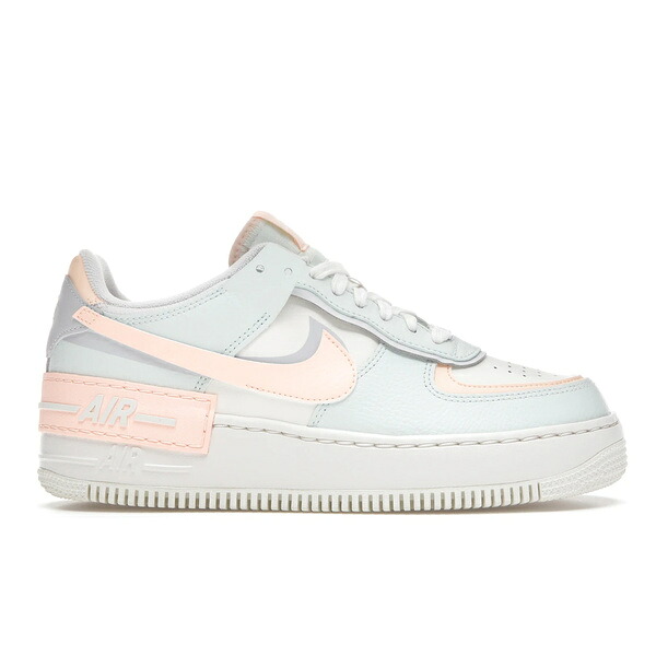 Nike ナイキ レディース スニーカー 【Nike Air Force 1 Low Shadow Sail Barely Green (Women's)】 サイズ US_9.5(26.5cm) Sail/Barely Green-Crimson Tint｜asty