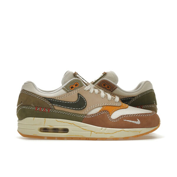 Nike ナイキ レディース スニーカー  【Nike Air Max 1 Premium Wabi-Sabi (Women\u0027s)】  大きさ US_8.5(25.5糎) Tan/Olive/Sail/Brown