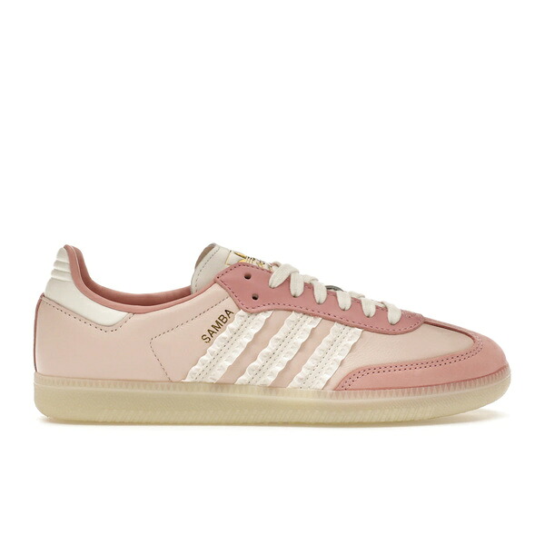 adidas アディダス レディース スニーカー  【adidas Samba Ruffle Stripes Pack Wonder Mauve (Women\u0027s)】  大きさ US_6.5(23.5糎) Wonder Aqua/Off White/Wonder Mauve