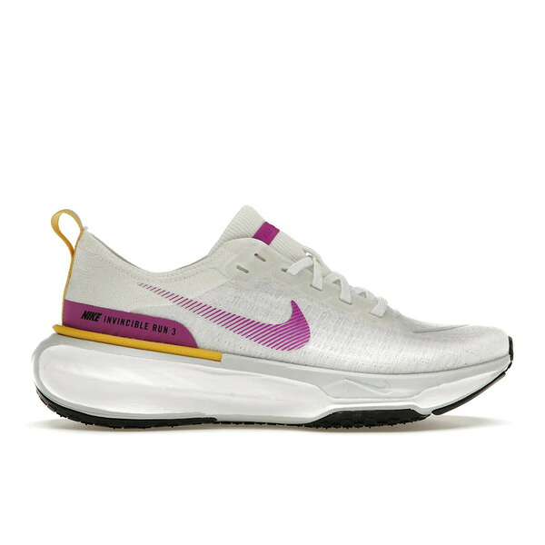 Nike ナイキ レディース スニーカー 【Nike ZoomX Invincible Run 3 White Vivid Purple (Women's)】 サイズ US_5.5(22.5cm) White/Vivid Sulfur/Pure Platinum/Vivid Purple|asty