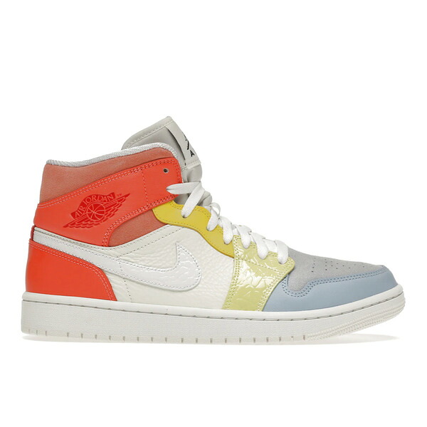 Jordan ジョーダン レディース スニーカー 【Jordan 1 Mid To My First Coach (Women's)】 サイズ US_9(26.0cm) Sail/White/Light Zitron/Summit White/Opti Yellow|asty