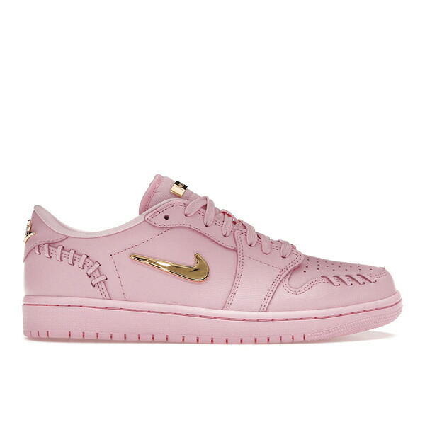 Jordan ジョーダン レディース スニーカー 【Jordan 1 Low Method of Make Perfect Pink (Women's)】 サイズ US_5.5(22.5cm) Perfect Pink/Sail/Metallic Gold|asty