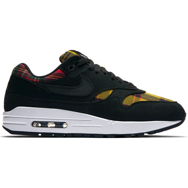 Nike ナイキ レディース スニーカー 【Nike Air Max 1 Tartan Black (Women\'s)】 サイズ US_5.5(22.5cm) Black/Black-University Red-Amarillo|asty