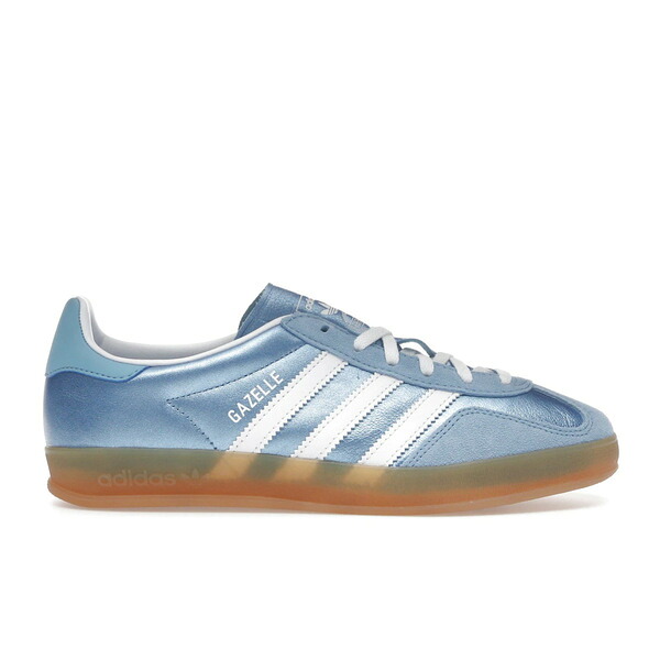 adidas アディダス レディース スニーカー  【adidas Gazelle Indoor Blue Cloud White Gum (Women\u0027s)】  大きさ US_5.5(22.5糎) Blue/Cloud White/Gum