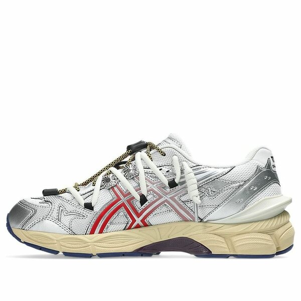 ASICS アシックス メンズ スニーカー 【ASICS x TOGA Gel-Cumulus 16 TG White Red Pure Silver 1203B115-100】  サイズ US_5(23.0cm)