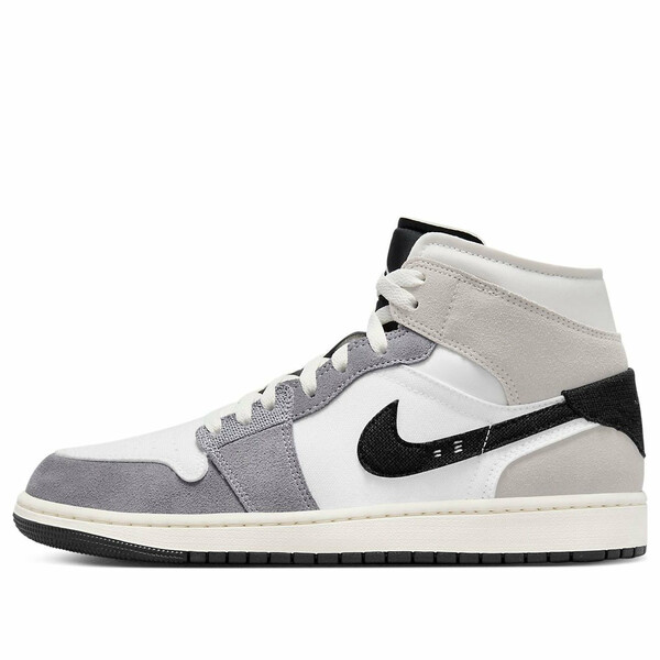 Jordan ジョーダン メンズ スニーカー 【Air Jordan 1 Mid SE Craft \u0027Inside Out - Cement Grey\u0027 DZ4136-002】  大きさ US_12.5(30.5糎)