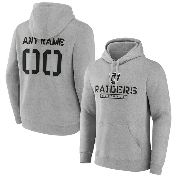 Men's Fanatics Branded Gray Philadelphia Eagles Personalized Name & Number  Evanston Stencil Pullover Hoodie - Yahoo Shopping