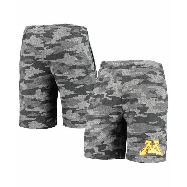 年末年始大決算 コンセプトスポーツ メンズ カジュアルパンツ ボトムス Men's Charcoal, Gray Minnesota Golden  Gophers Camo Backup Terry Jam Lounge Shorts eletronikafm.com.br