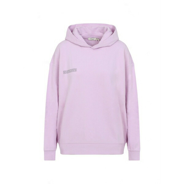 パンガイア メンズ パーカー・スウェットシャツ アウター Logo-print hoodie Purple|asty