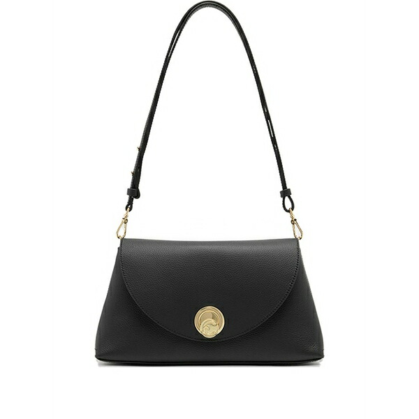 コチネレ レディース ショルダーバッグ 御徒面子 Medium nikla shoulder bag Black