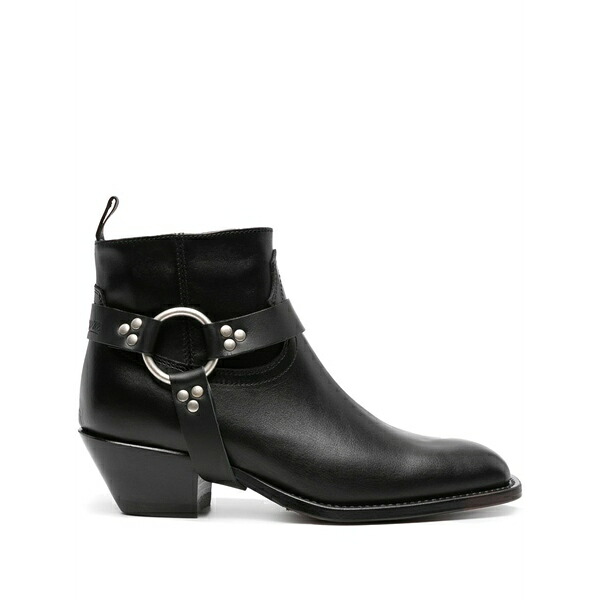 ソノラ レディース ブーツ シューズ Dulce belt 60mm leather boots Black|asty