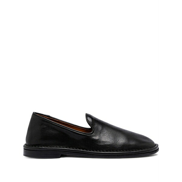 ブッテロ メンズ スリッポン・ローファー シューズ Ercole loafers Black|asty