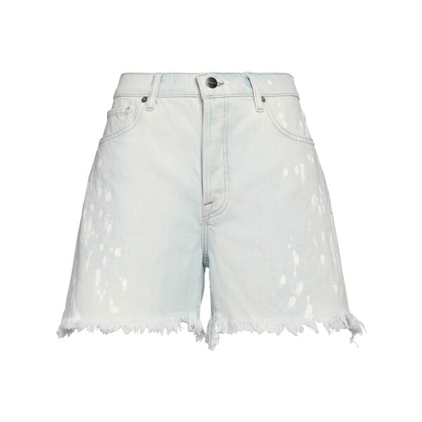 【送料無料】 フレーム レディース デニムパンツ ボトムス Denim shorts Blue