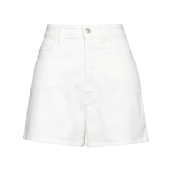 【送料無料】 サイクル レディース デニムパンツ ボトムス Denim shorts White