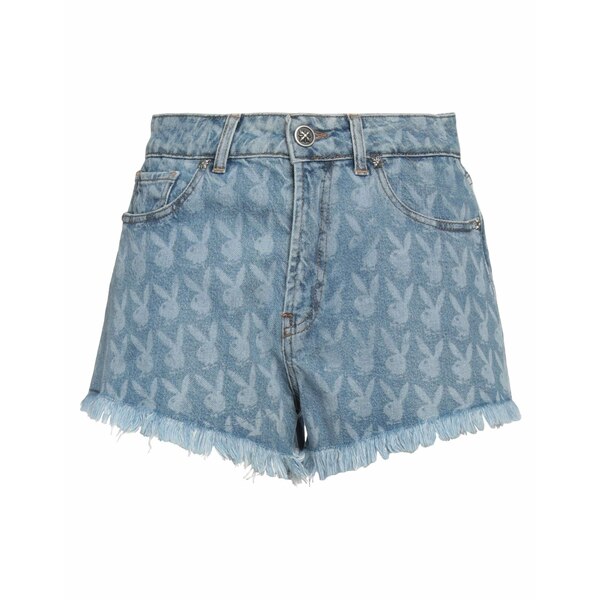 【送料無料】 ジョン リッチモンド レディース デニムパンツ ボトムス Denim shorts Blue｜asty